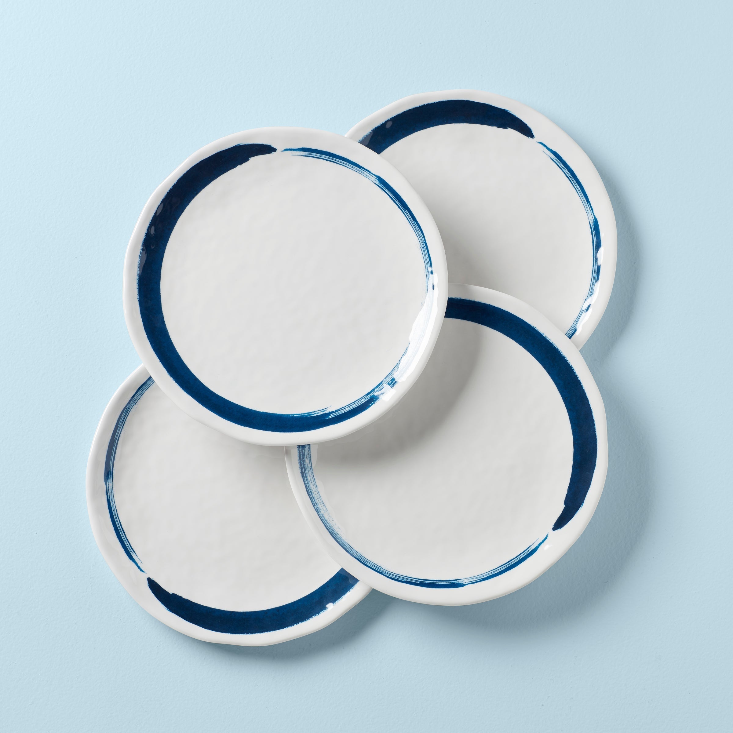 Lenox Heritage Lenox Heritage Blue Bay Melamine Dinner Plates, Set of 4