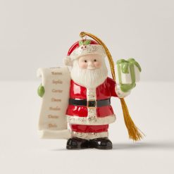 Lenox Heritage Lenox Heritage Personalized Naughty & Nice Ornament