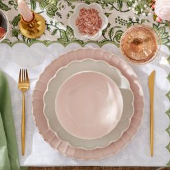Alternative view of Lenox Heritage Lenox Heritage French Perle Scallop White Accent Plates, Set of 4