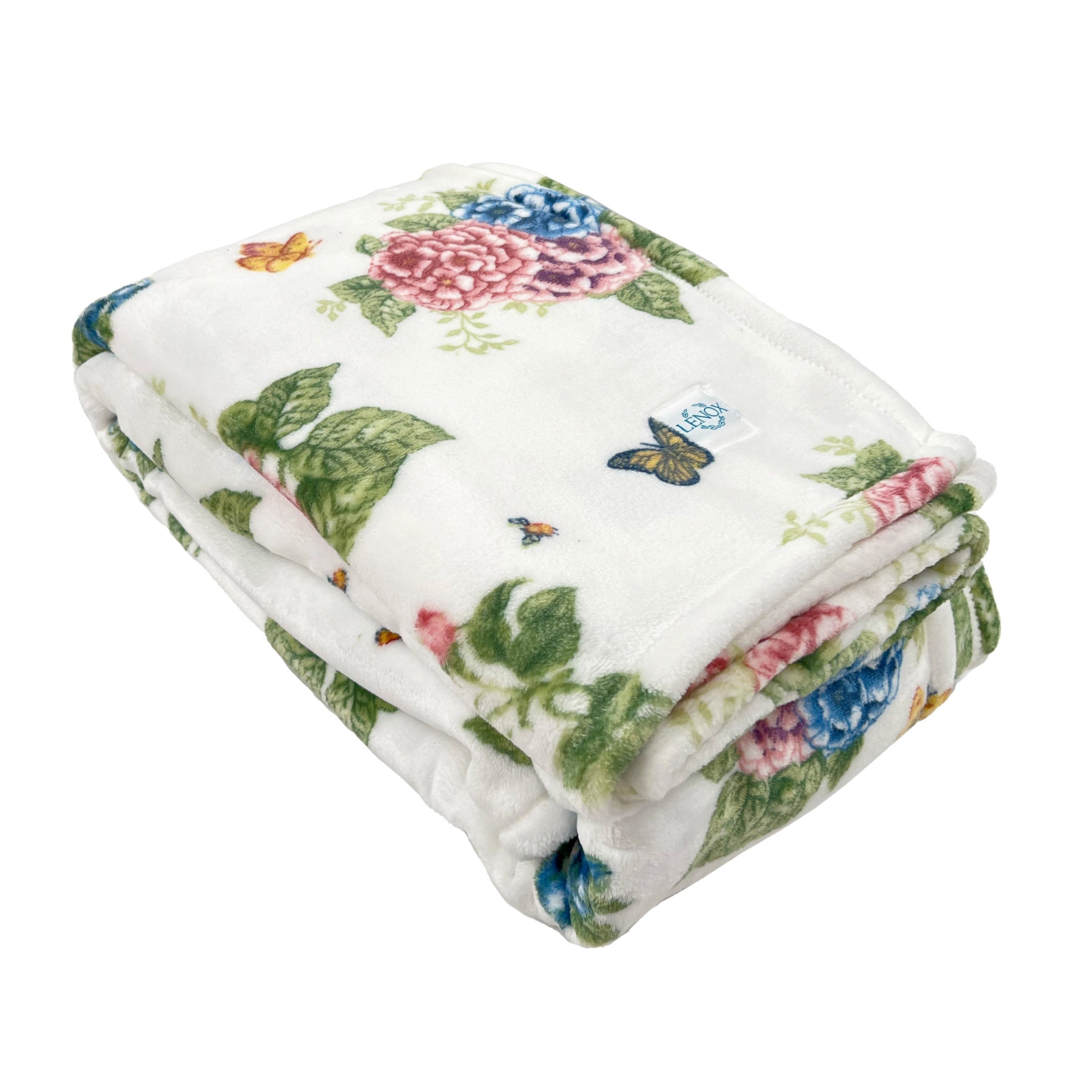 Lenox Heritage Lenox Heritage Butterfly Meadow Hydrangea Throw Blanket - Image 8