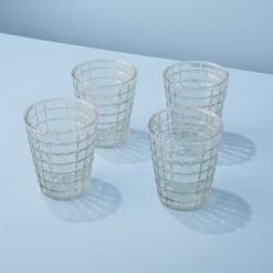 Lenox Heritage Lenox Heritage Ruffle Glass Lattice Tumblers, Set of 4