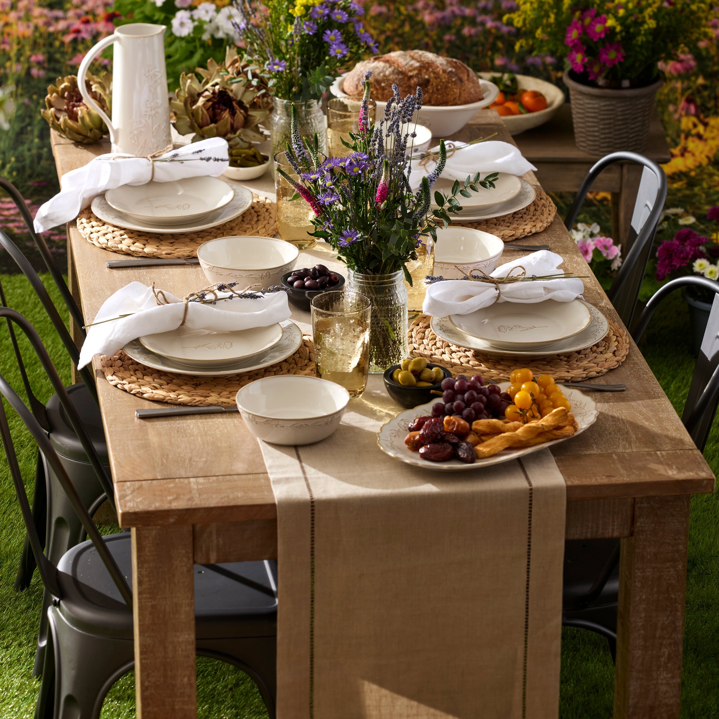 Lenox Heritage Lenox Heritage Homespun 12-Piece Dinnerware Set - Image 2