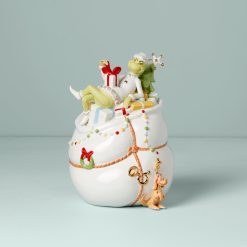 Lenox Heritage Lenox Heritage Merry Grinchmas Cookie Jar