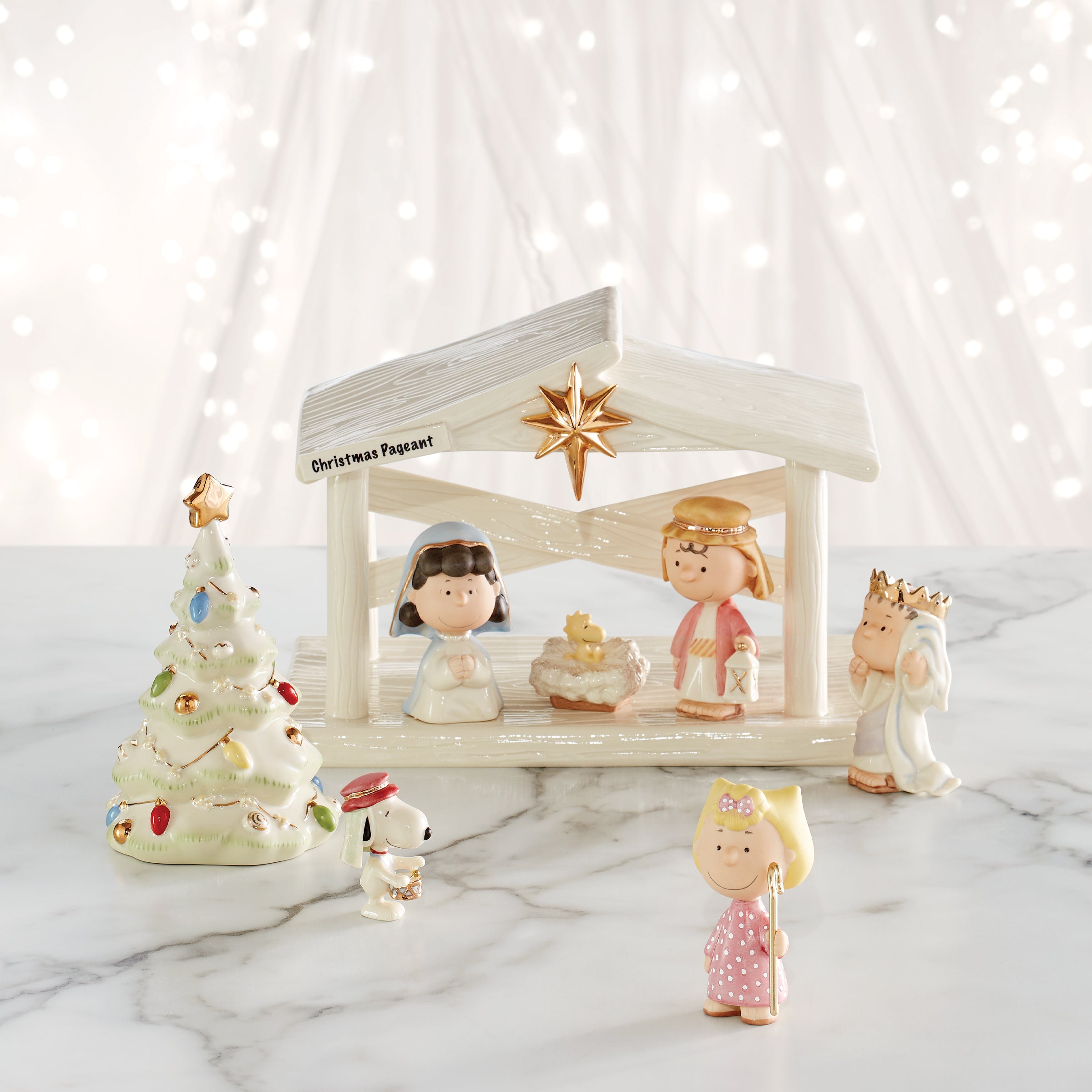 Lenox Heritage Lenox Heritage Peanuts The Christmas Pageant Creche - Image 2