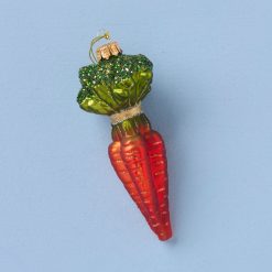 Lenox Heritage Lenox Heritage Retro Blown Glass Carrot Ornament