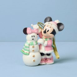 Lenox Heritage Lenox Heritage 2026 Minnie Mouse's Matching Snowman Ornament