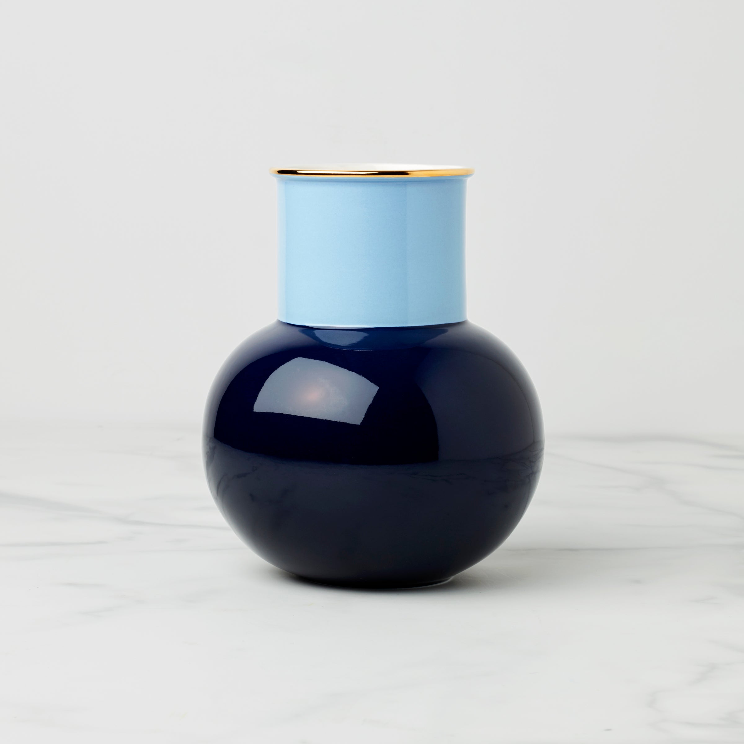 Lenox Heritage Lenox Heritage Make It Pop Cool Blue Bouquet Vase