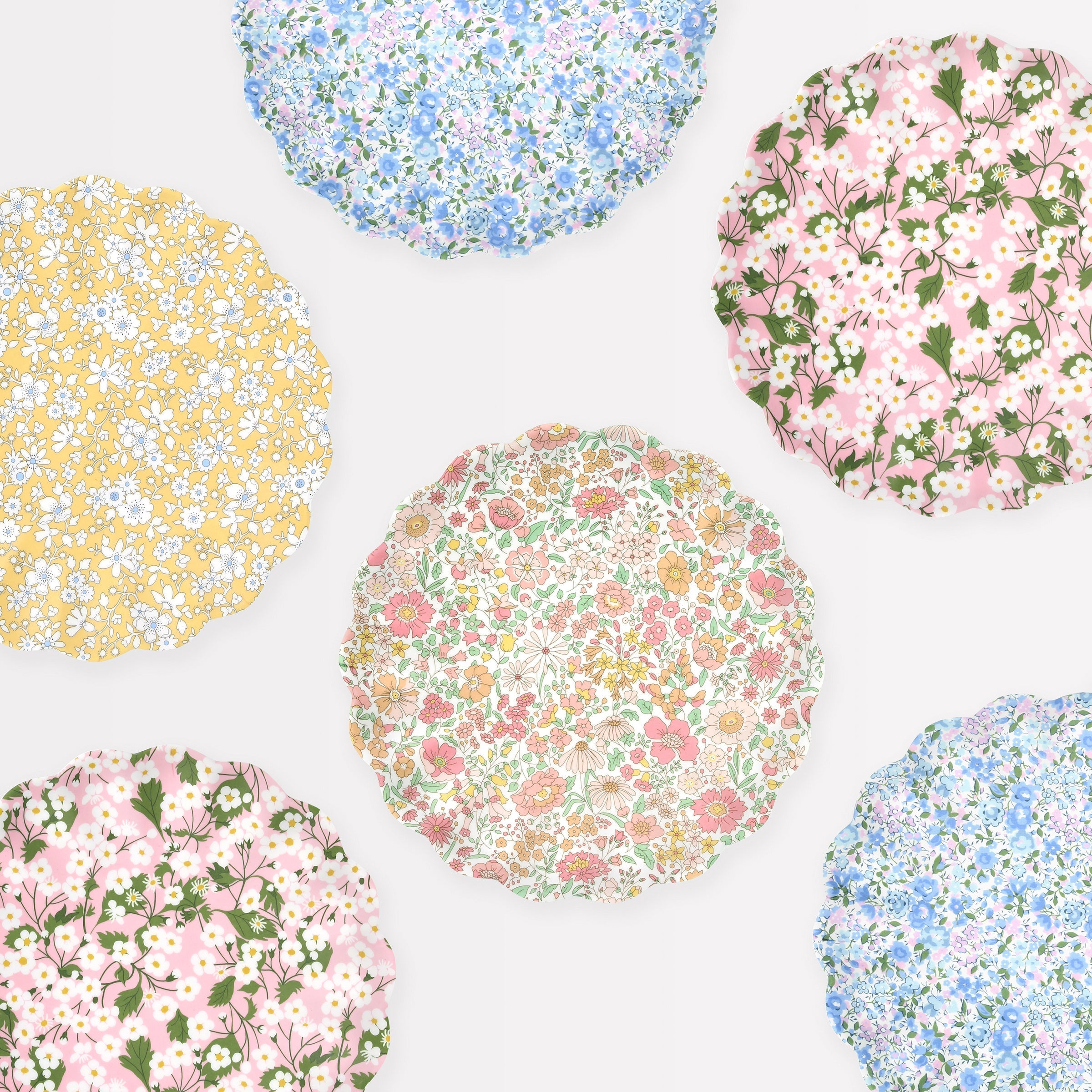 Lenox Heritage Lenox Heritage Meri Meri X Liberty Floral Melamine Small Plate, Set of 4 - Image 6