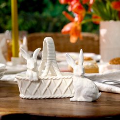 Alternative view of Lenox Heritage Lenox Heritage Wicker Creek Bunny Salt & Pepper Set