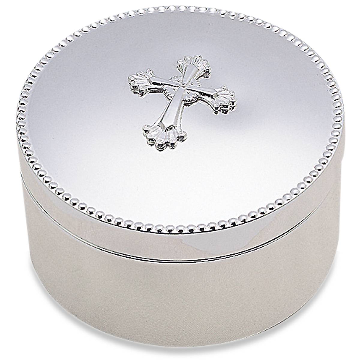 Lenox Heritage Lenox Heritage Abbey Cross Silverplate Keepsake Box