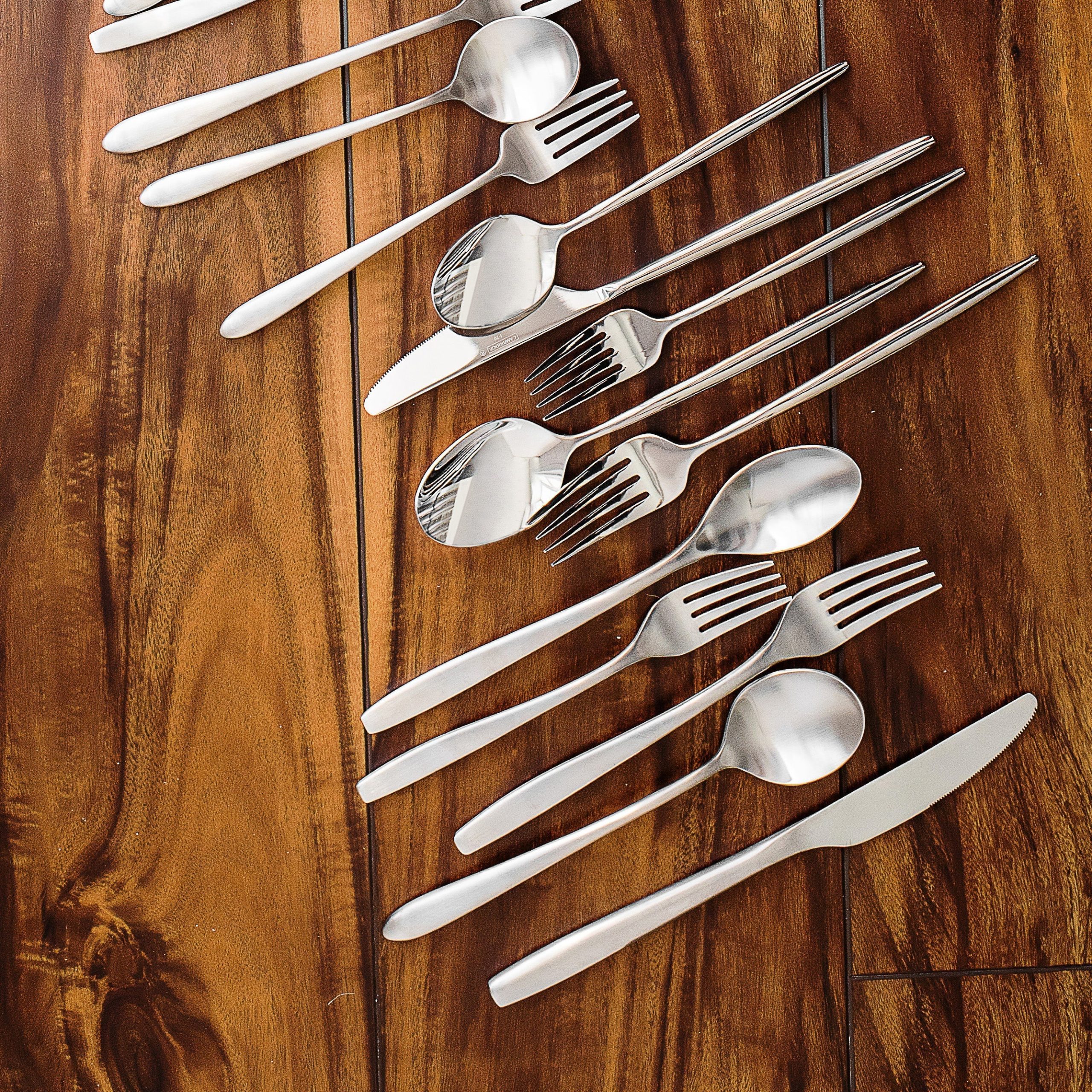 Lenox Heritage Lenox Heritage Averie Satin 20-Piece Flatware Set - Image 2