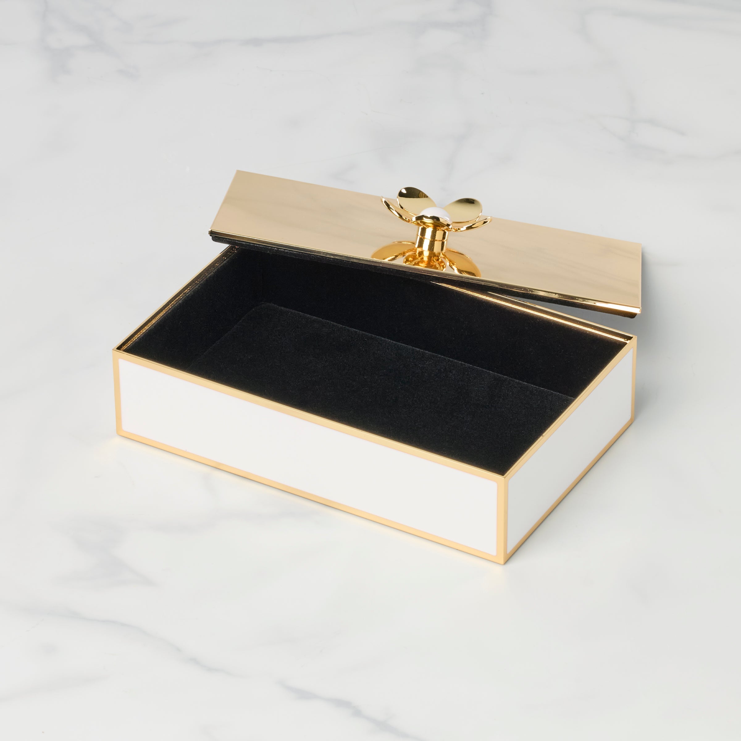 Lenox Heritage Lenox Heritage Make It Pop Gold Large Floral Box - Image 2