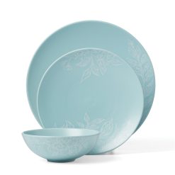 Alternative view of Lenox Heritage Lenox Heritage Roseto French Blue 12-Piece Dinnerware Set