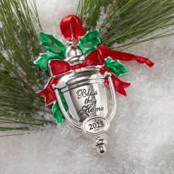 Alternative view of Lenox Heritage Lenox Heritage 2025 Bless This Home Silverplate Ornament