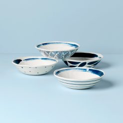 Lenox Heritage Lenox Heritage Blue Bay Melamine All-Purpose Bowls, Set of 4