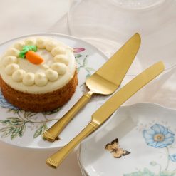 Alternative view of Lenox Heritage Lenox Heritage Portola Gold Satin 2-Piece Dessert Set