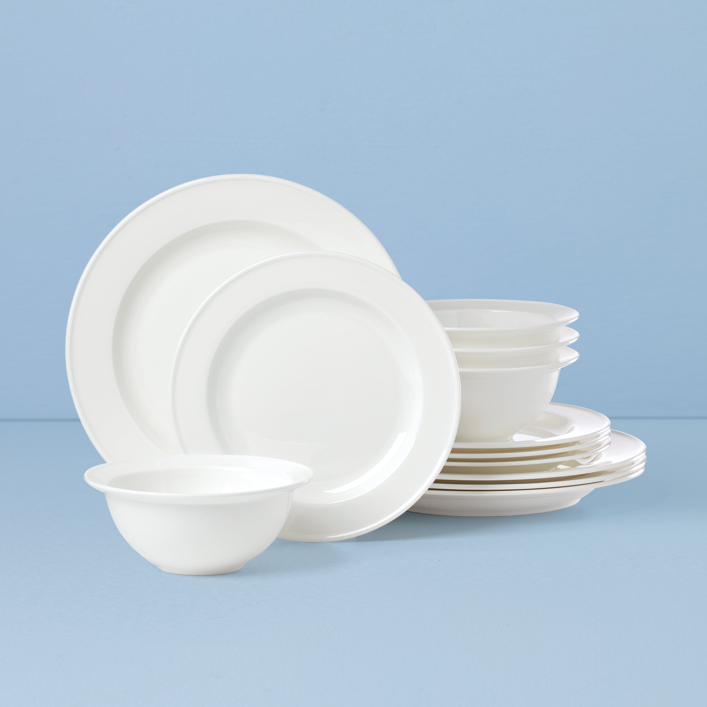 Lenox Heritage Lenox Heritage Studio 1414 Rimmed 12-Piece Dinnerware Set