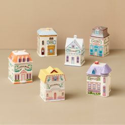 Lenox Heritage Lenox Heritage Lenox Spice Village 6-Piece Garden District Spice Jar Set