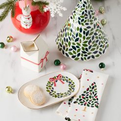 Alternative view of Lenox Heritage Lenox Heritage Be Jolly Milk & Cookie Plate