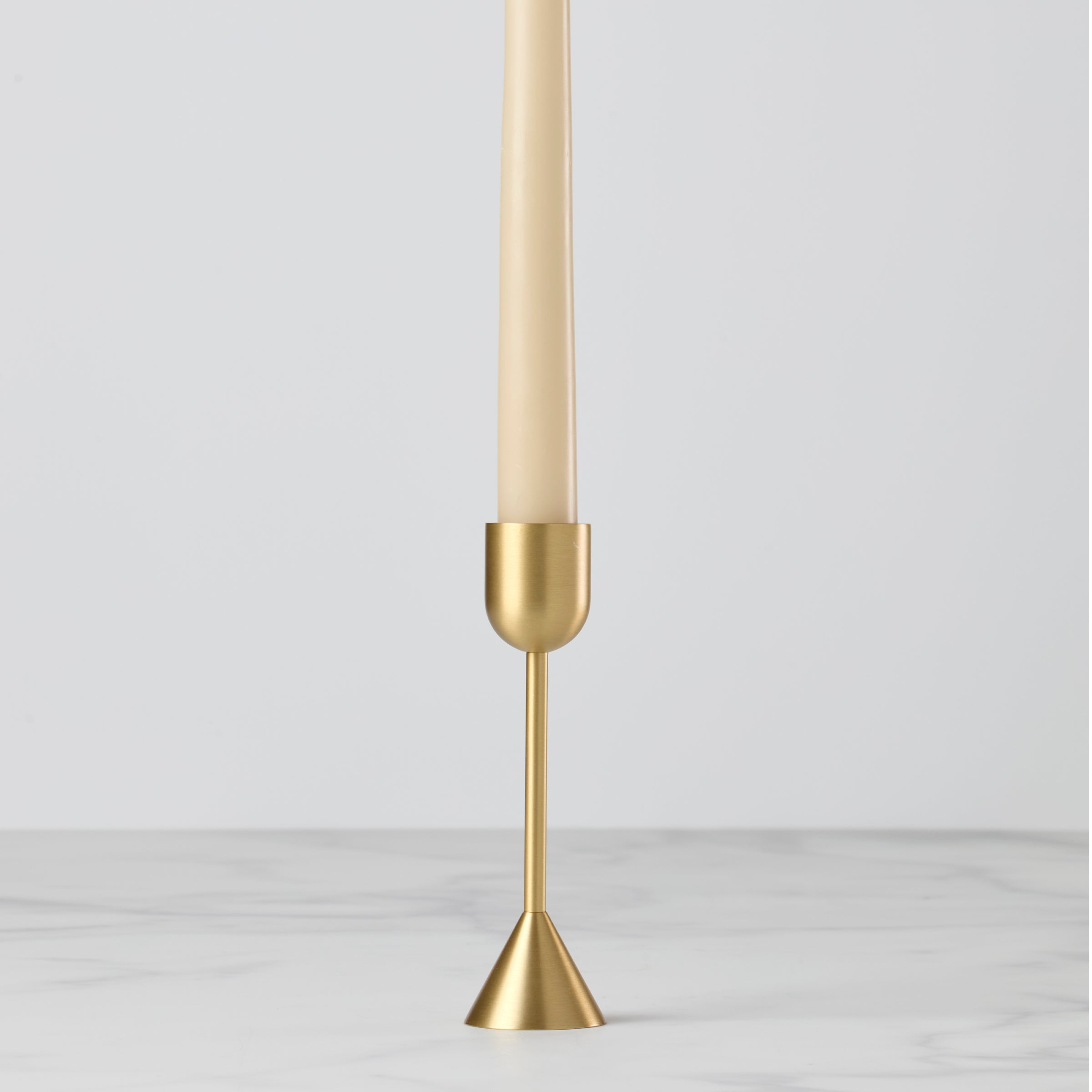 Lenox Heritage Lenox Heritage Light Gold Tall Taper Candle Holder - Image 2