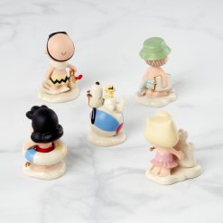 Alternative view of Lenox Heritage Lenox Heritage Peanuts 5-Piece Beach Party Figurine Set