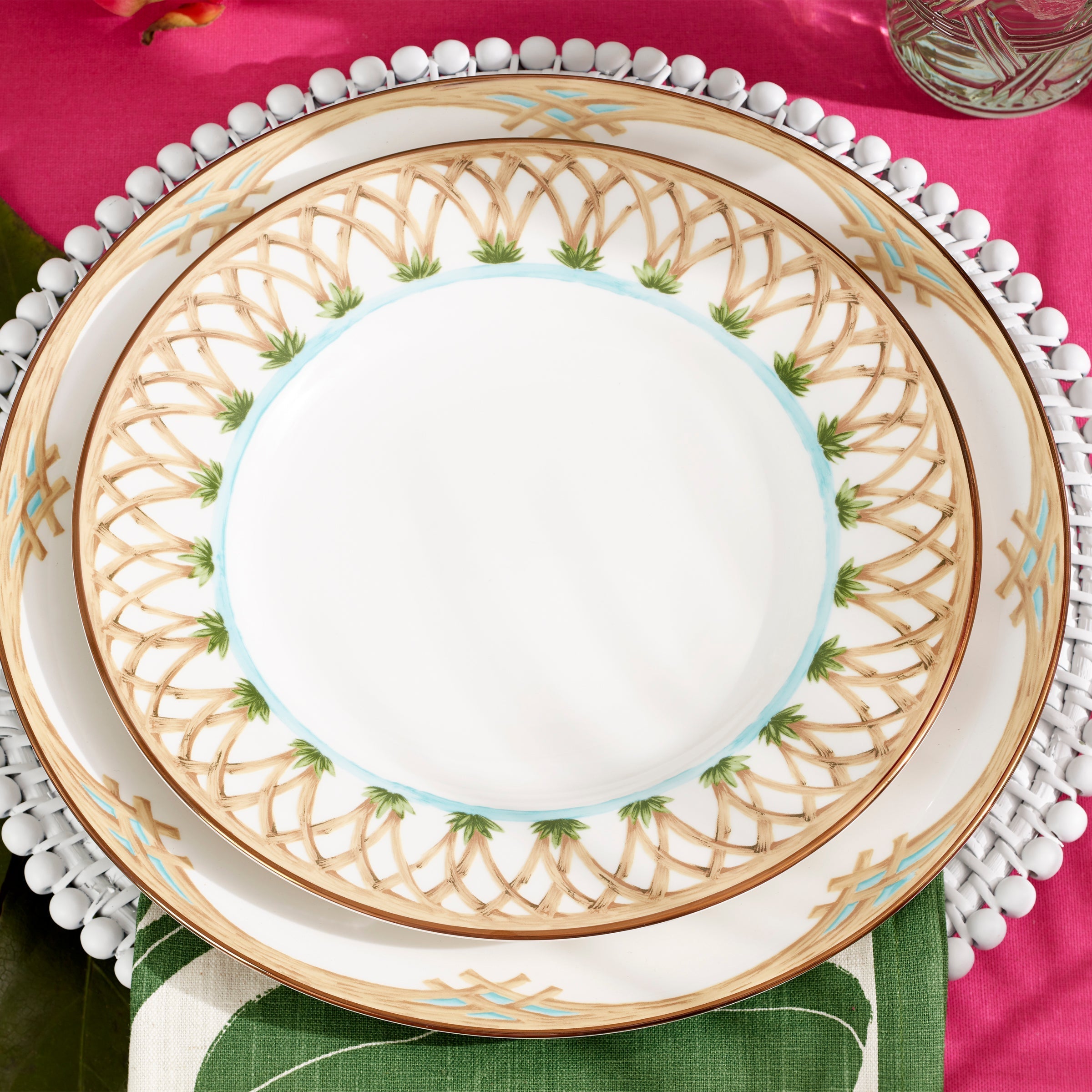 Lenox Heritage Lenox Heritage British Colonial Bamboo Dinner Plate - Image 2