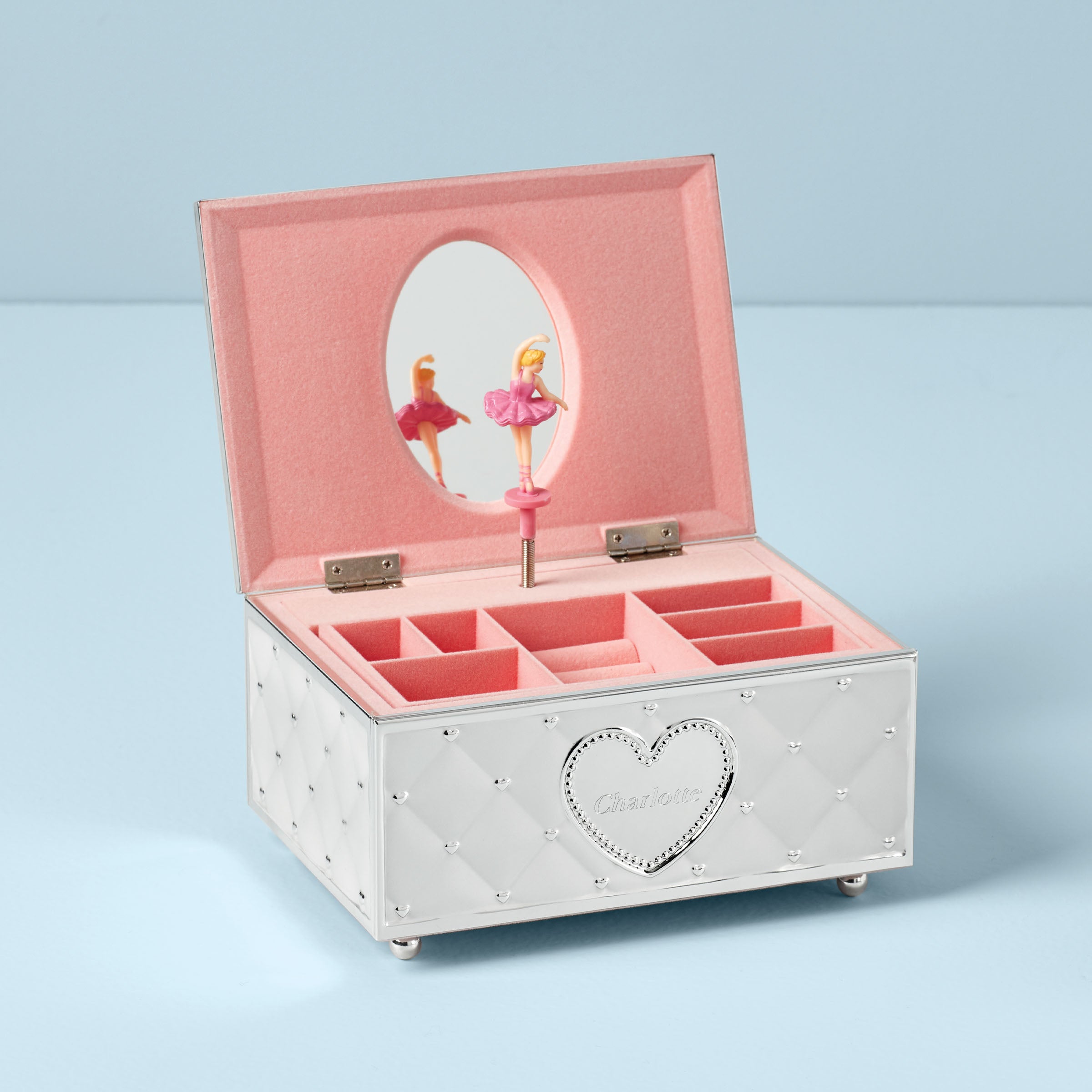 Lenox Heritage Lenox Heritage Personalized Musical Ballerina Jewelry Box