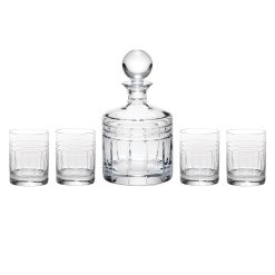 Lenox Heritage Lenox Heritage Tempo Crystal 5-Piece Whiskey Set