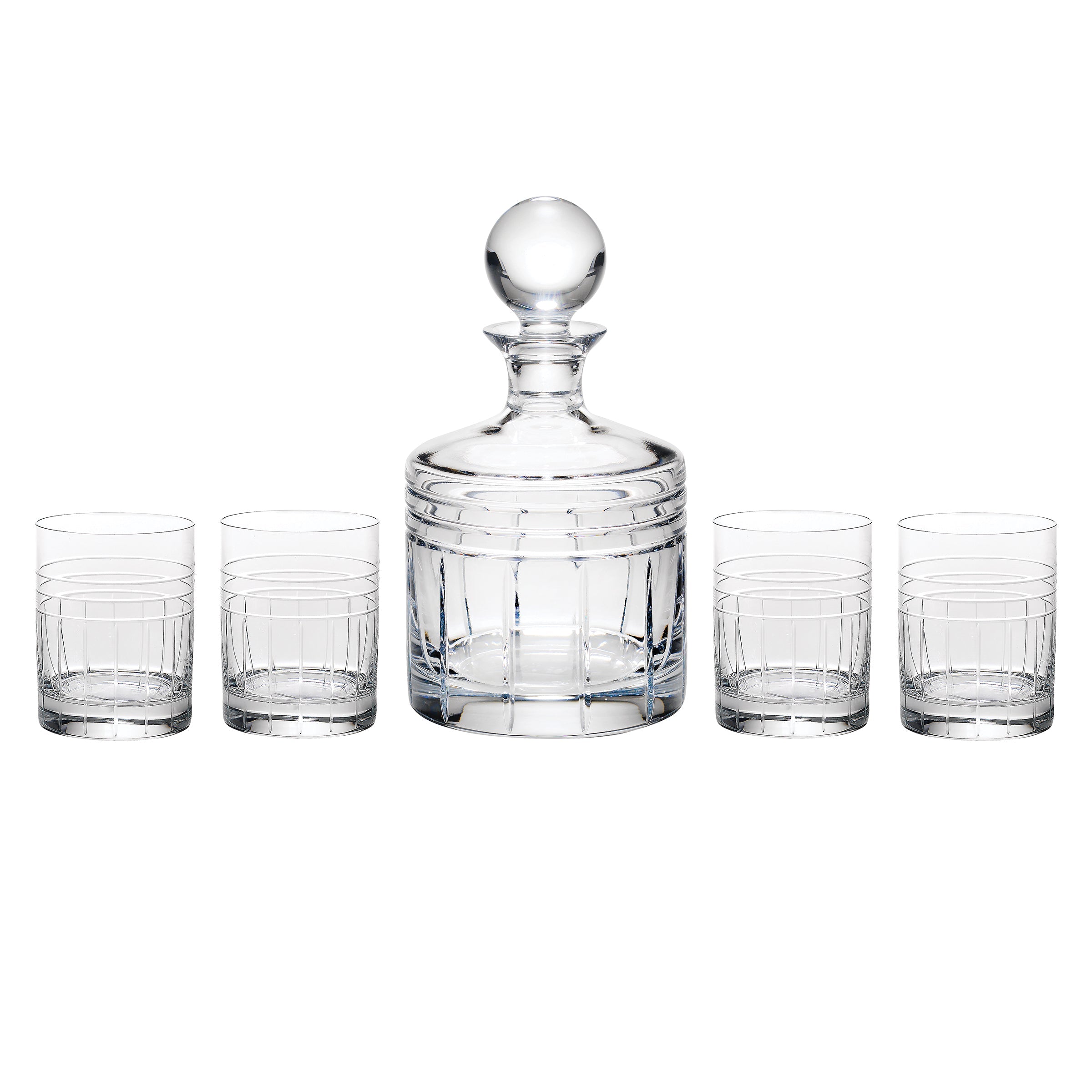 Lenox Heritage Lenox Heritage Tempo Crystal 5-Piece Whiskey Set
