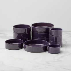Alternative view of Lenox Heritage Lenox Heritage Modulus Nightshade 12-Piece Bowl Set
