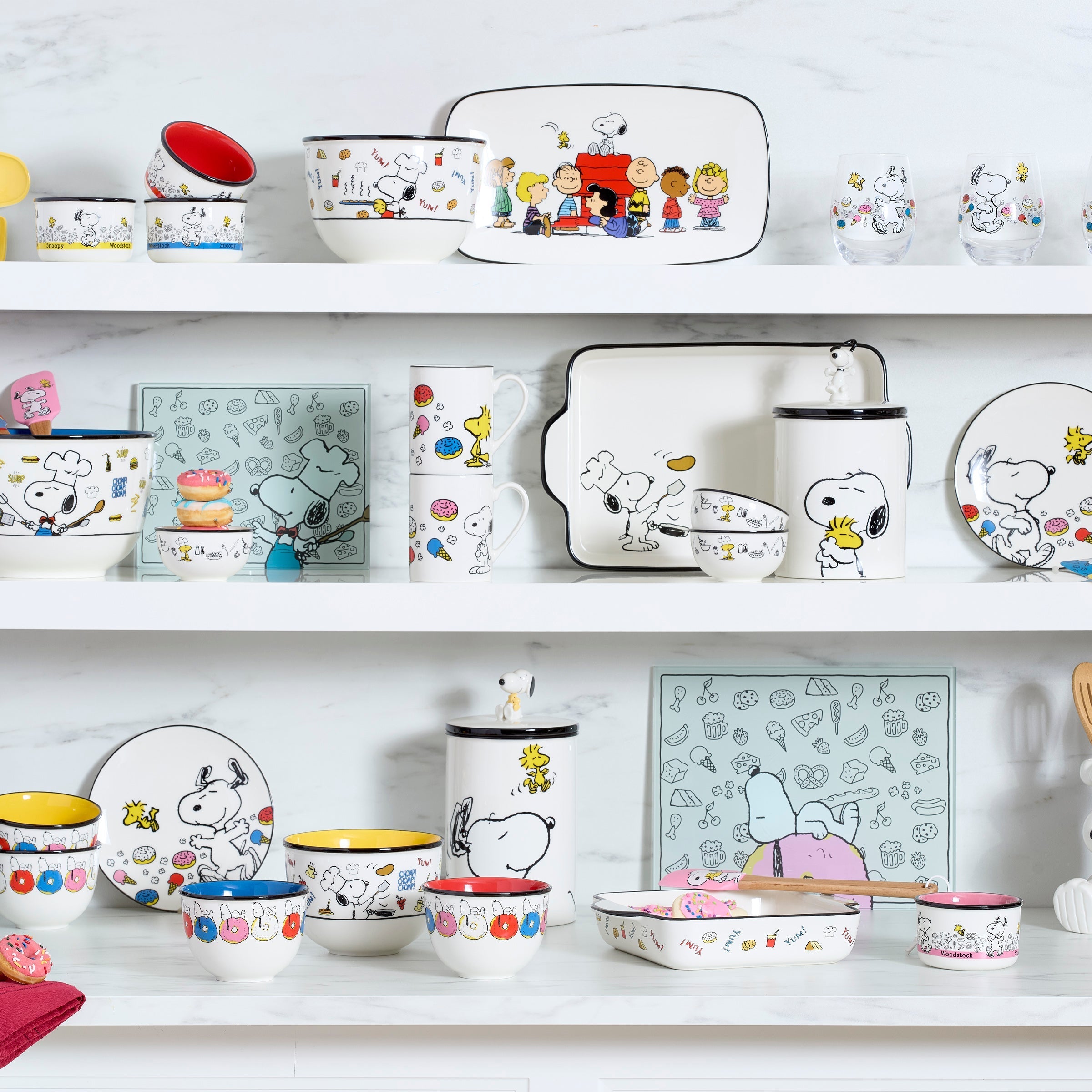 Lenox Heritage Lenox Heritage Chef Snoopy Small Canister - Image 2