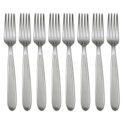 Lenox Heritage Lenox Heritage Jordan Frosted Dinner Forks, Set of 8