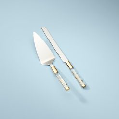 Lenox Heritage Lenox Heritage Opal Innocence 2-Piece Cake Knife & Server Set