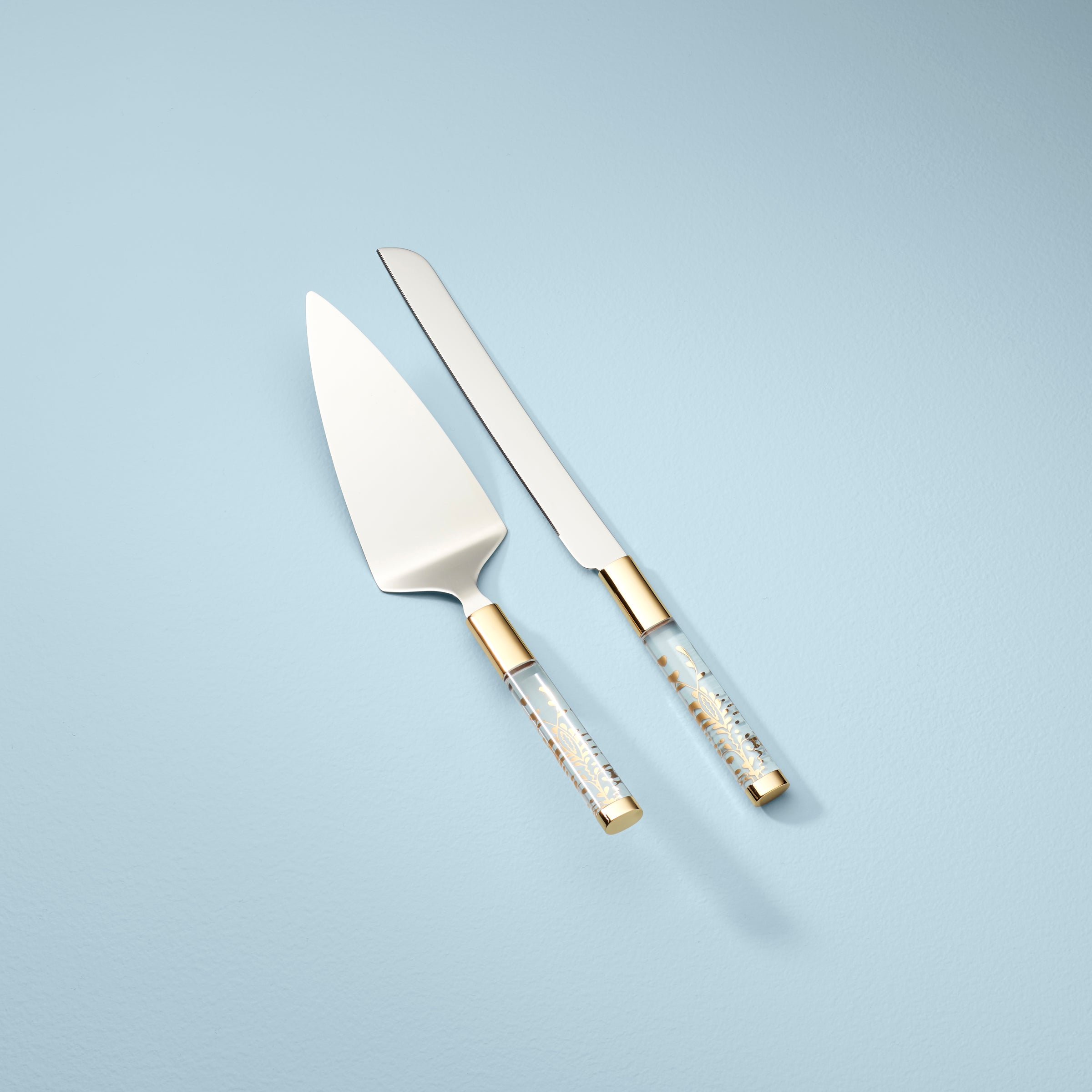 Lenox Heritage Lenox Heritage Opal Innocence 2-Piece Cake Knife & Server Set
