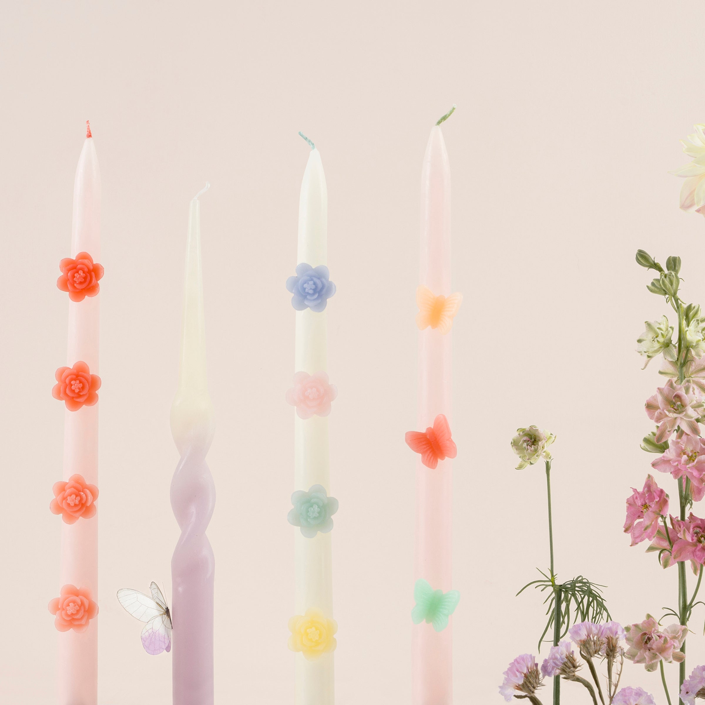 Lenox Heritage Lenox Heritage Butterfly Taper Candles, Set of 2 - Image 5