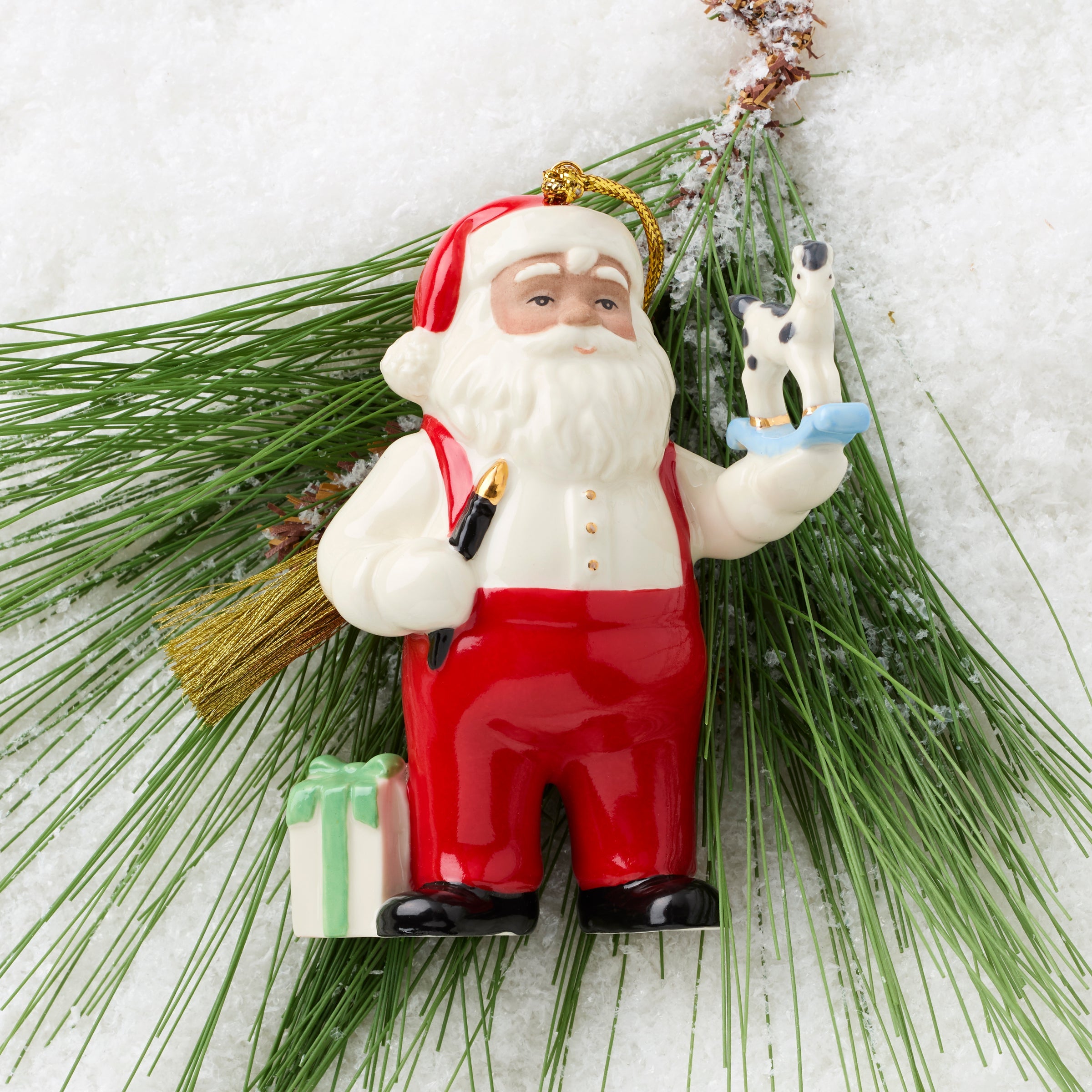 Lenox Heritage Lenox Heritage African American Santa Workshop Ornament - Image 3