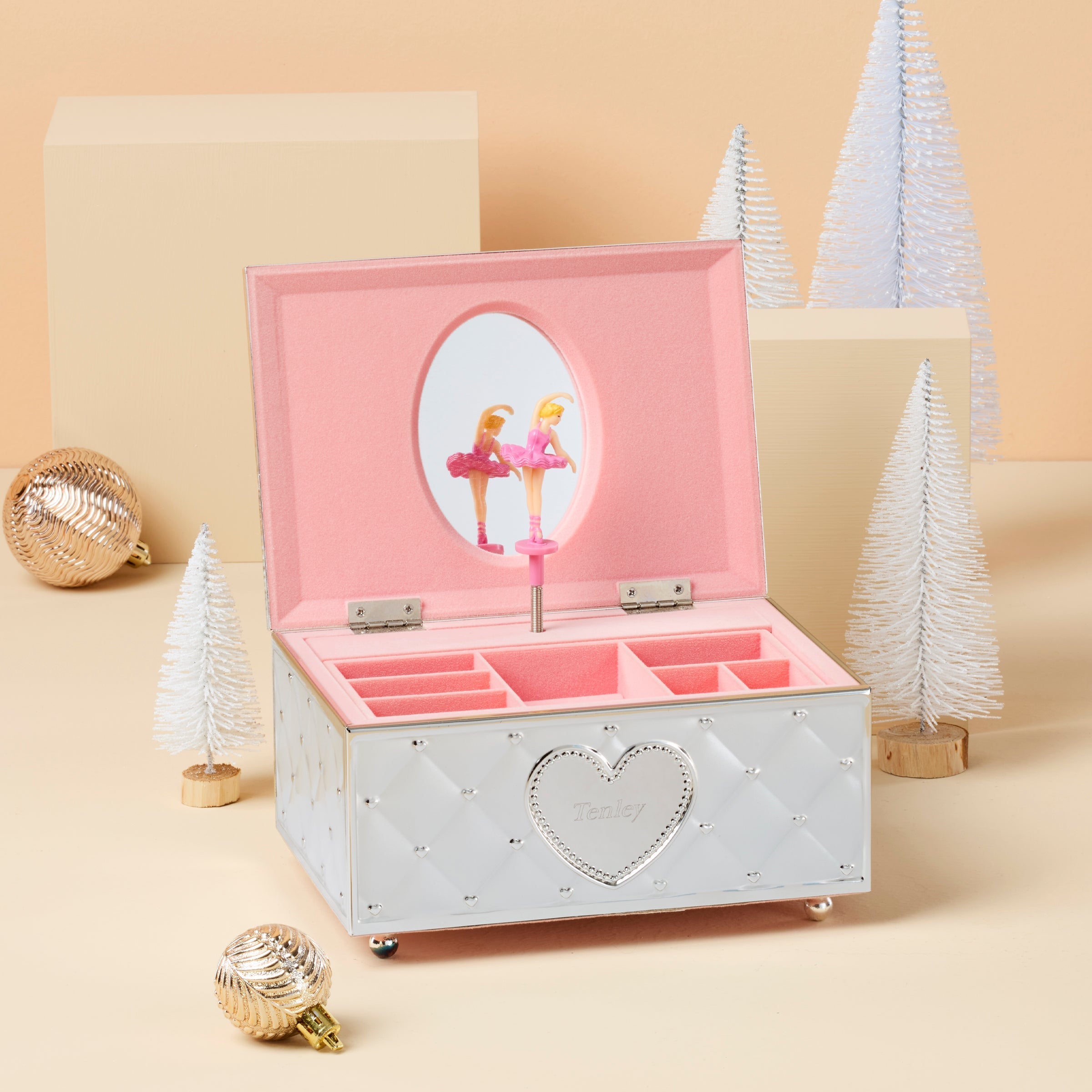 Lenox Heritage Lenox Heritage Personalized Musical Ballerina Jewelry Box - Image 3