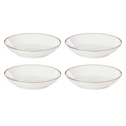 Lenox Heritage Lenox Heritage Trianna White Pasta Bowls, Set of 4