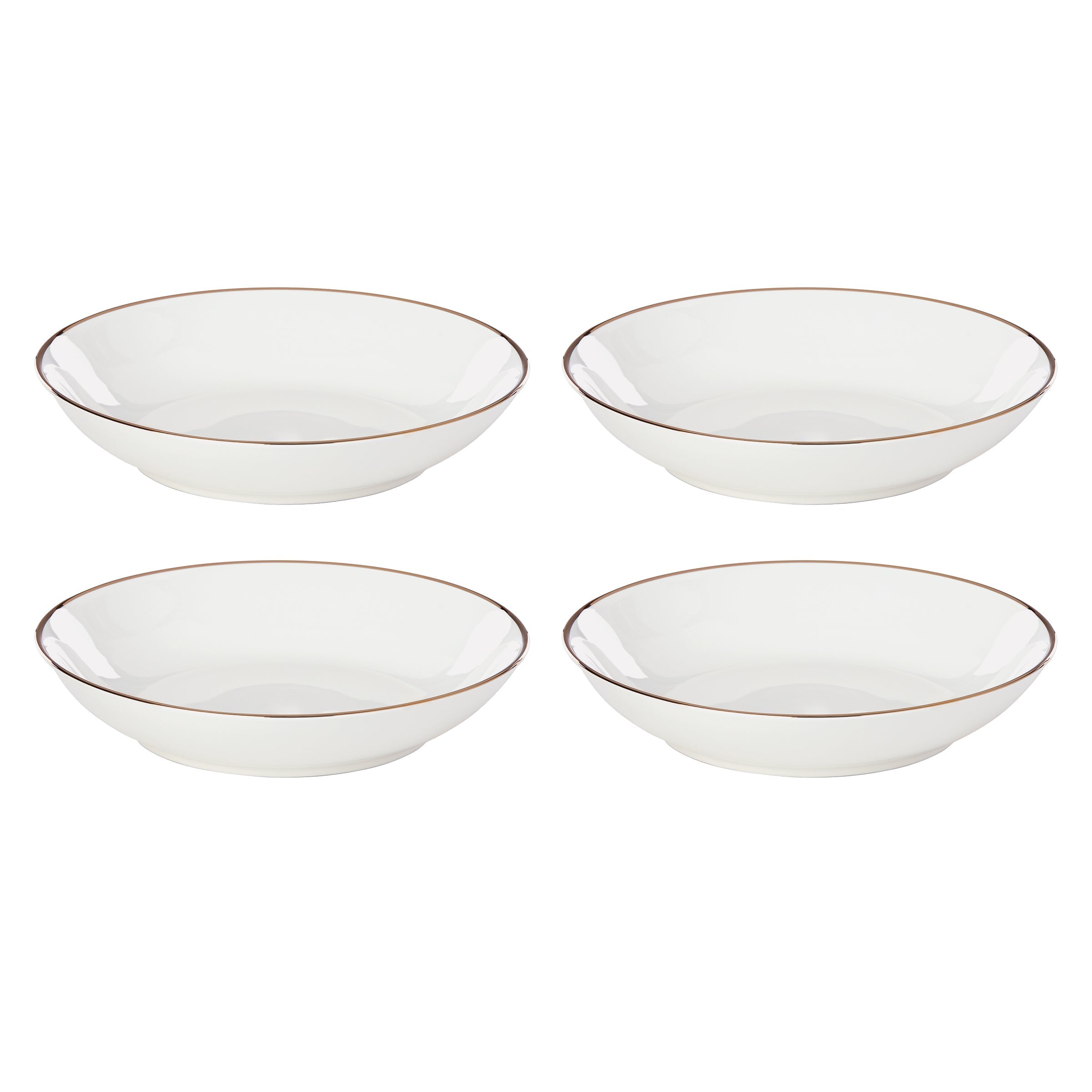 Lenox Heritage Lenox Heritage Trianna White Pasta Bowls, Set of 4
