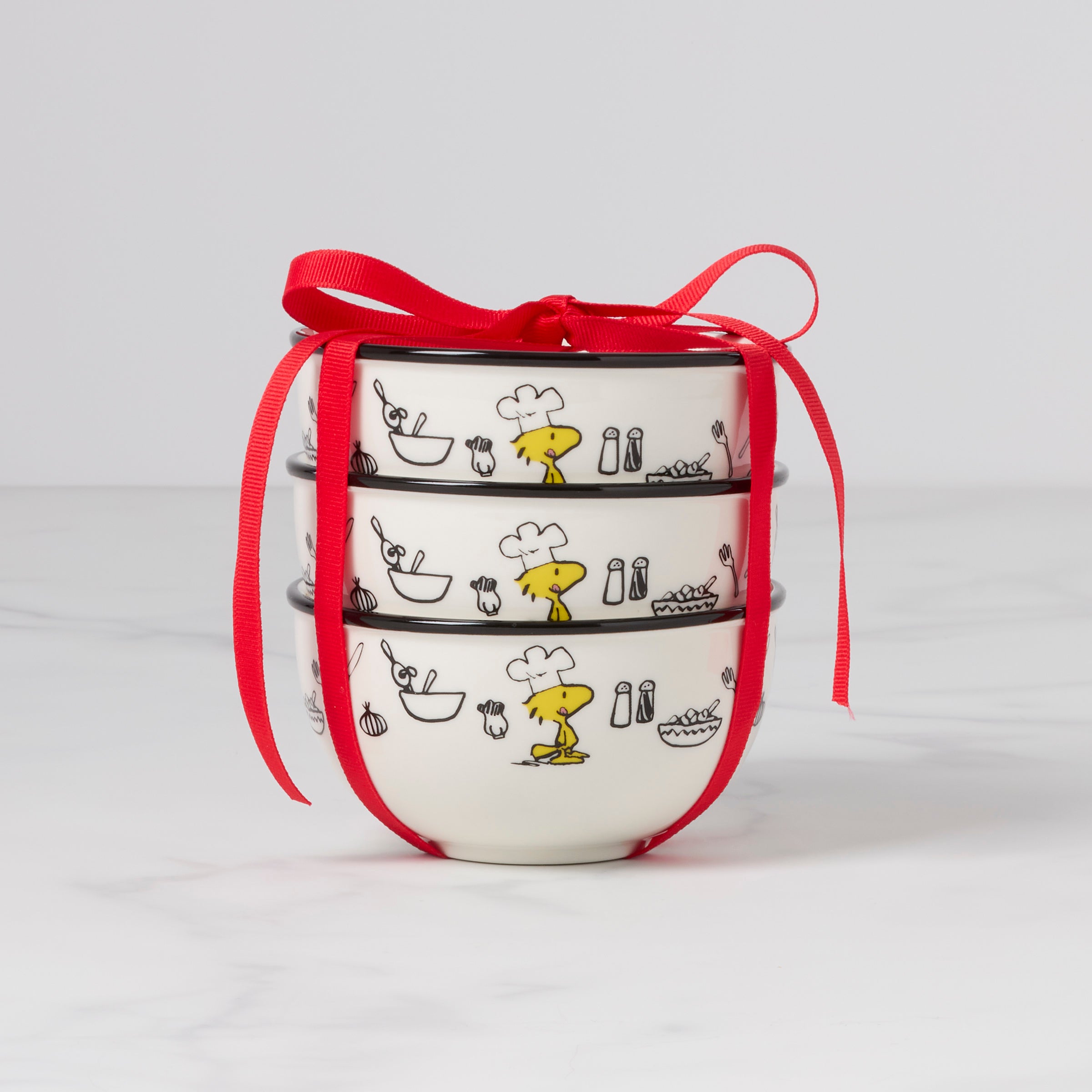 Lenox Heritage Lenox Heritage Chef Snoopy Mini Bowls, Set of 3