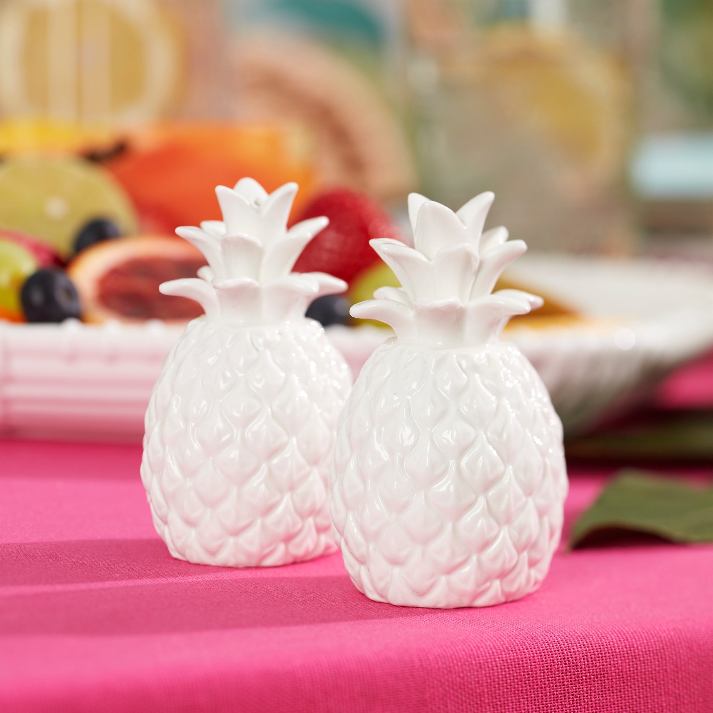 Lenox Heritage Lenox Heritage Wicker Creek Pineapple Salt & Pepper Set - Image 2