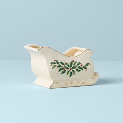 Alternative view of Lenox Heritage Lenox Heritage Holiday Sleigh Candy Dish