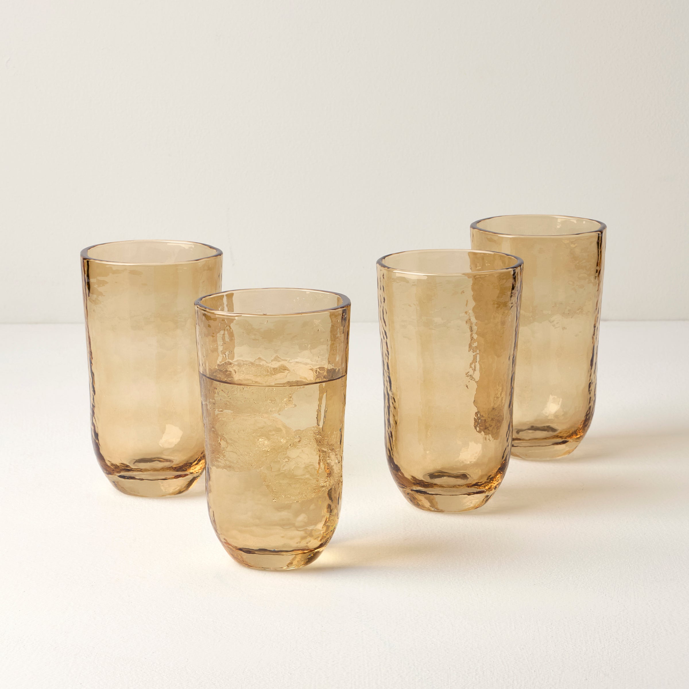 Lenox Heritage Lenox Heritage Homespun Amber Tall Tumbler - Set Of 4 - Image 2