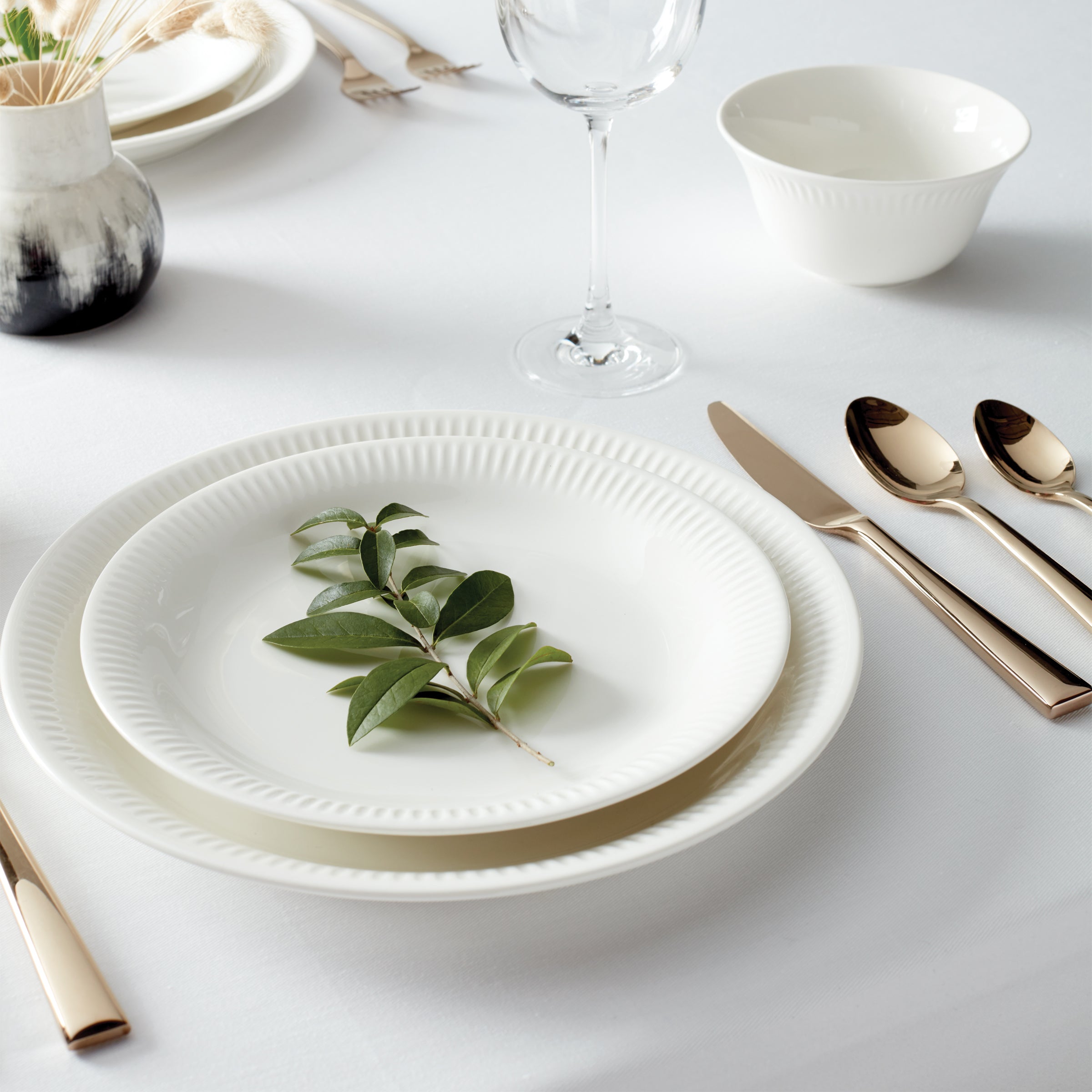 Lenox Heritage Lenox Heritage Profile White Dinner Plates, Set of 4 - Image 4