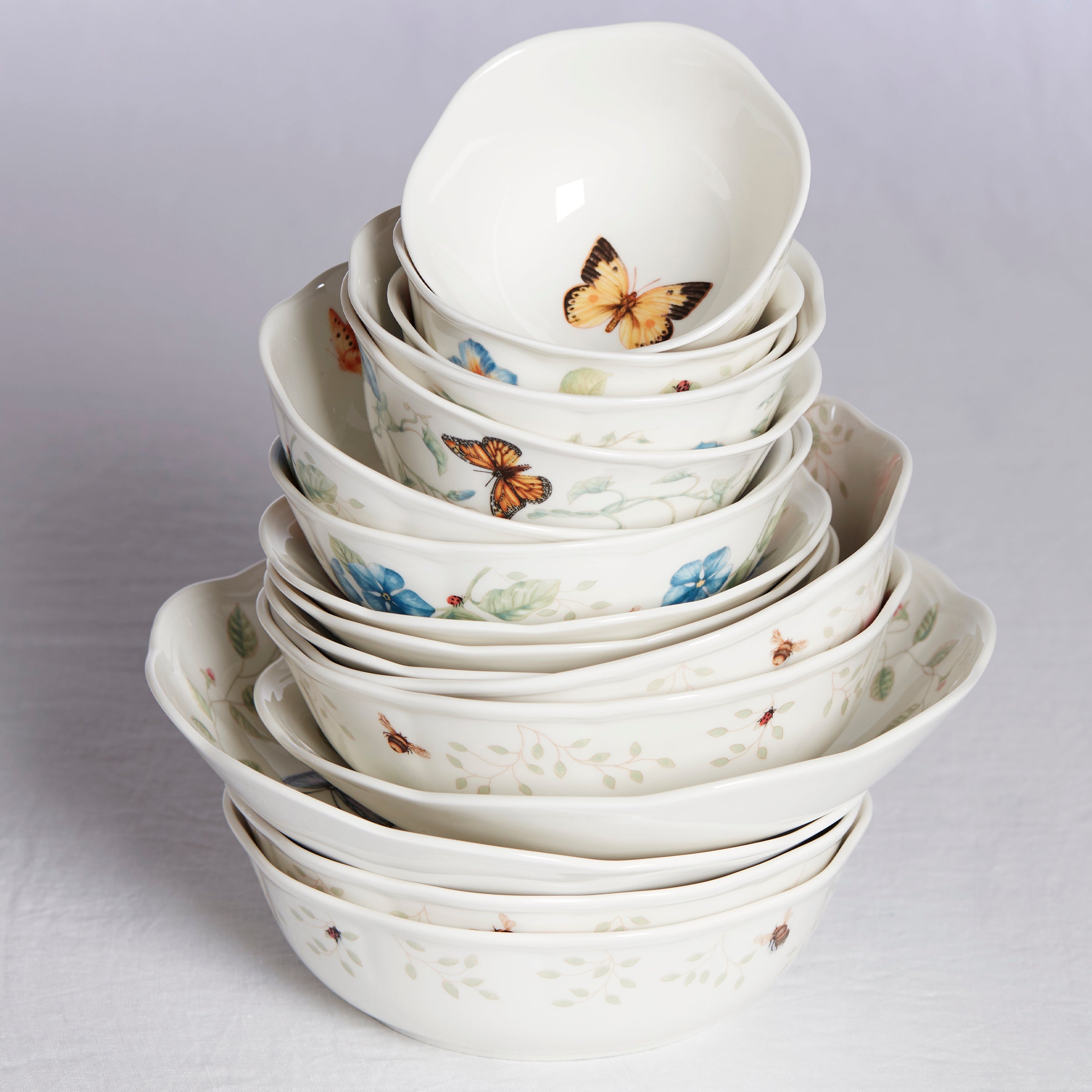 Lenox Heritage Lenox Heritage Butterfly Meadow Fruit Bowl - Image 2