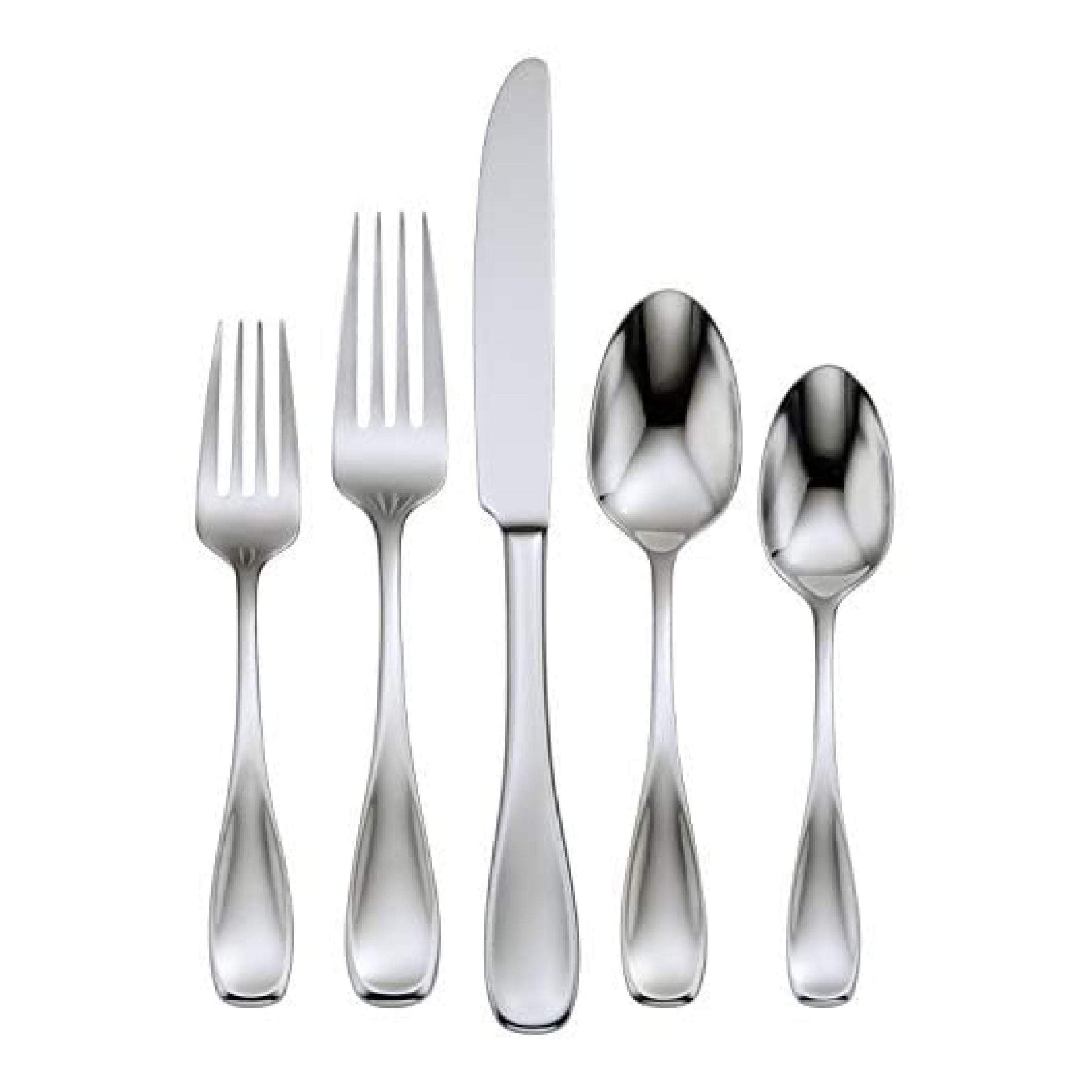 Lenox Heritage Lenox Heritage Brushed Satin Voss 45 Piece Flatware Set