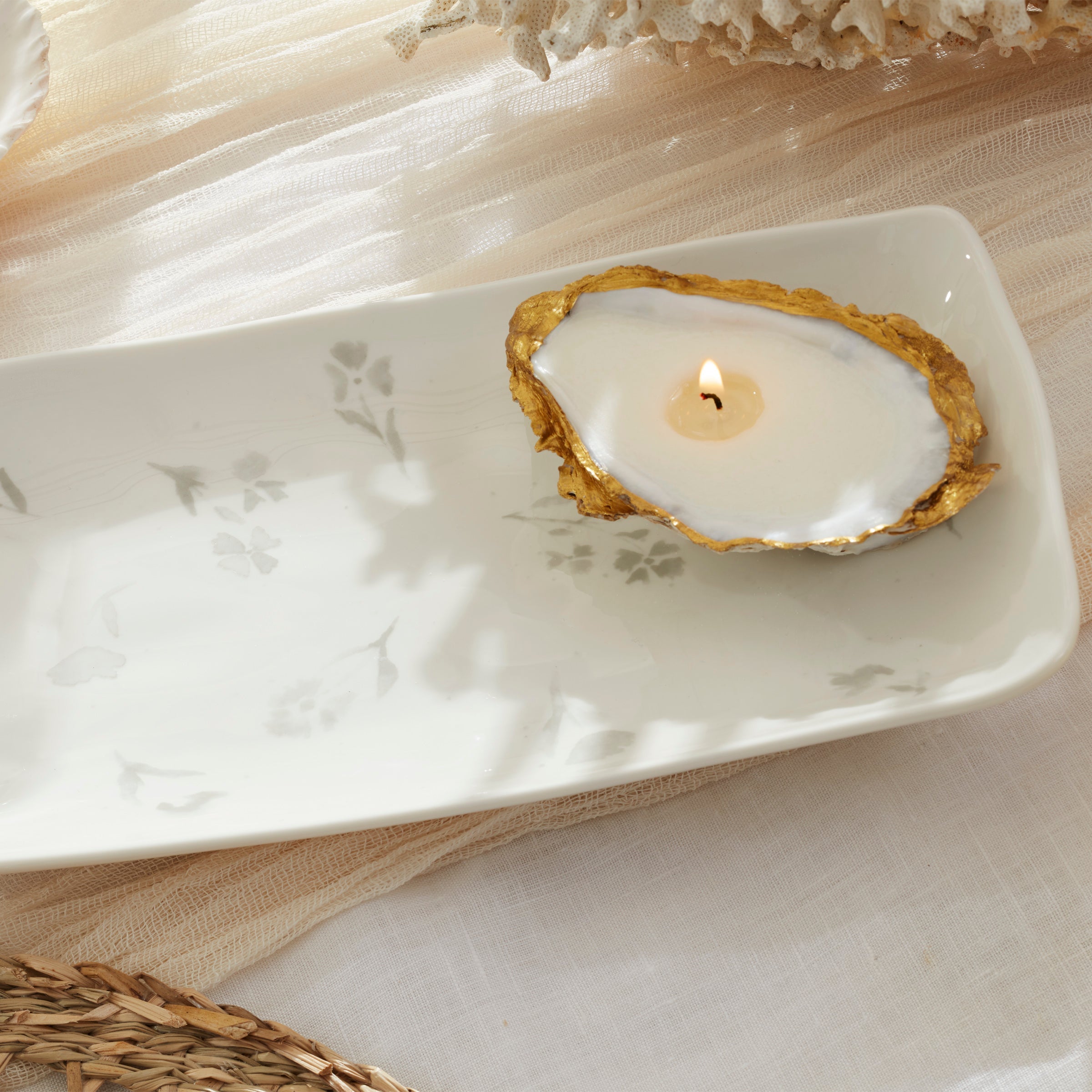 Lenox Heritage Lenox Heritage Oyster Bay 2-Piece Nesting Serving Platters - Image 5