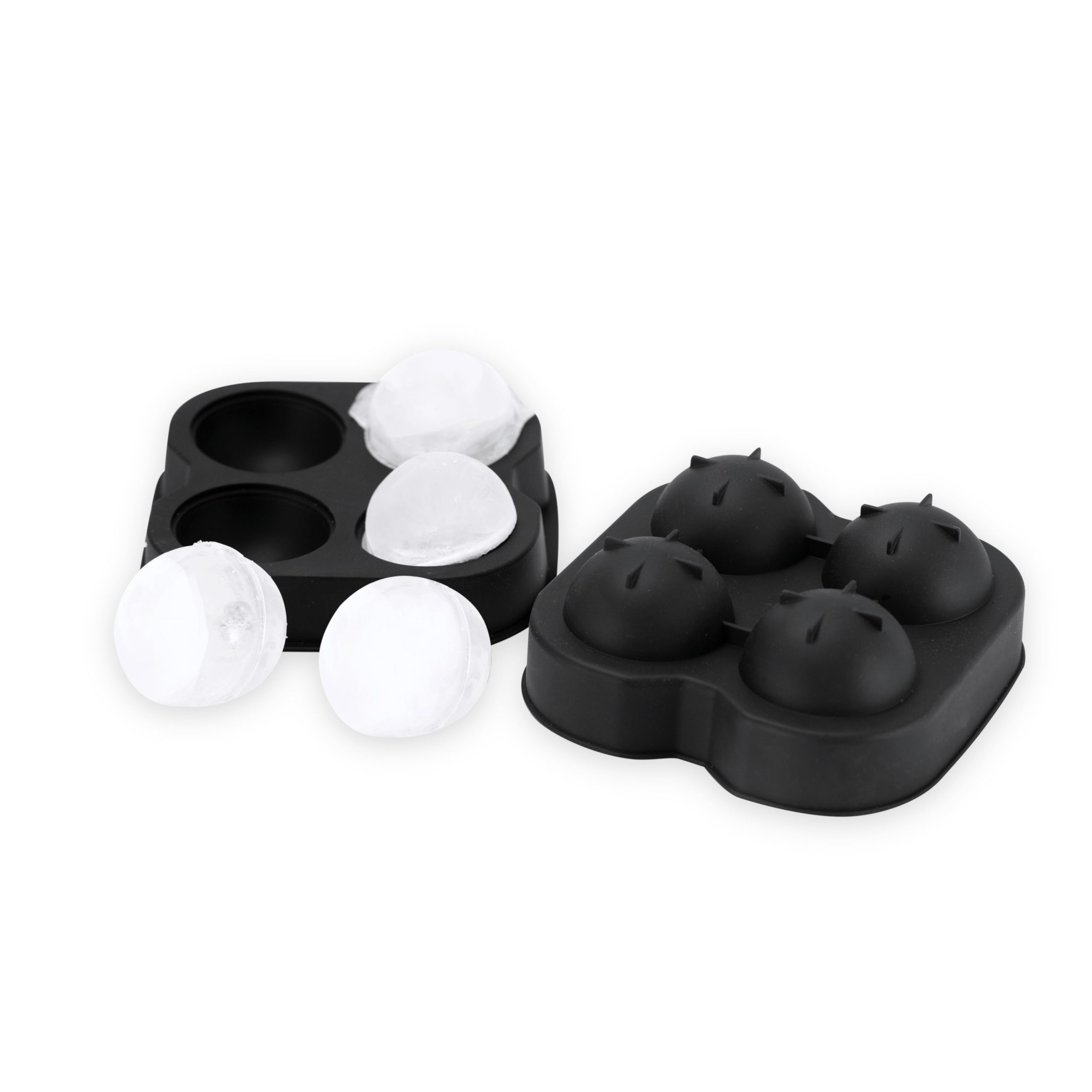 Lenox Heritage Lenox Heritage Black 4 Sphere Silicone Ice Mold - Image 4