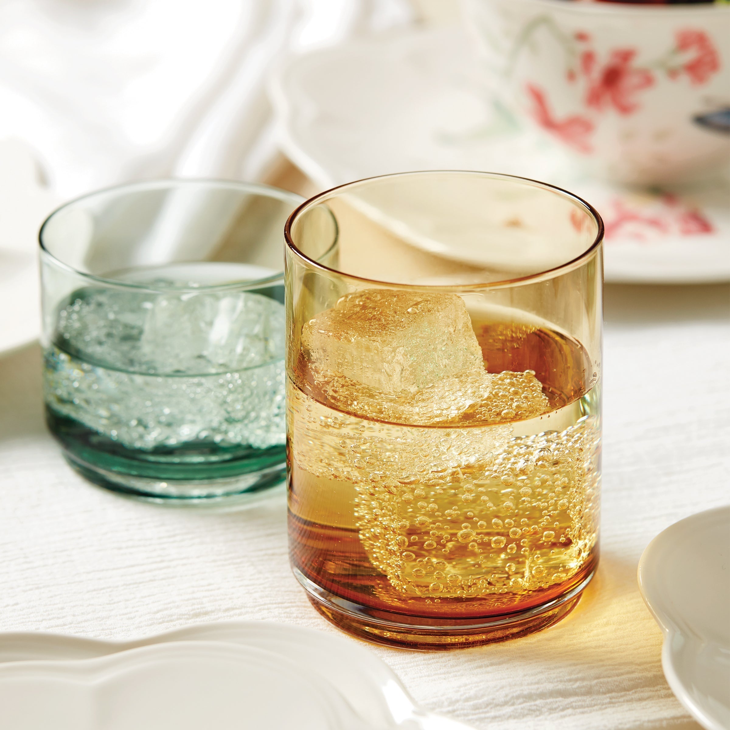 Lenox Heritage Lenox Heritage Tuscany Classics Stackable Green Short Glasses, Set of 4 - Image 9