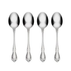 Lenox Heritage Lenox Heritage True Rose Everyday Flatware Dinner Spoons, Set Of 4